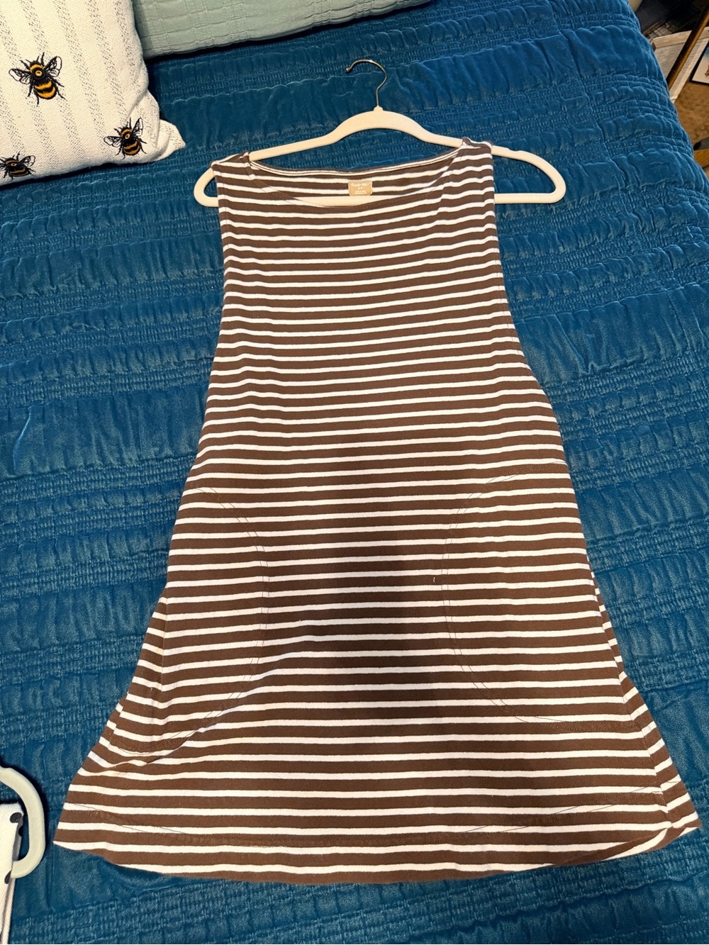 FREE PEOPLE STRIPED POCKET DRESS